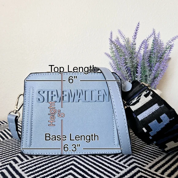 COPY - Steve Madden Blue Crossbody Bag - Picture 10 of 11
